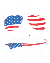 All American Girl 4th Of July Matching Family High Crown Mesh Back Trucker Hat