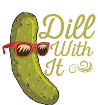 Funny Pickle Sunglasses Cucumber Lovers Dill With It Pickle Gift T-Shirt