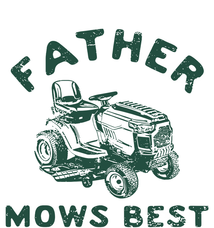 Father Mows Best Garment-Dyed Heavyweight T-Shirt