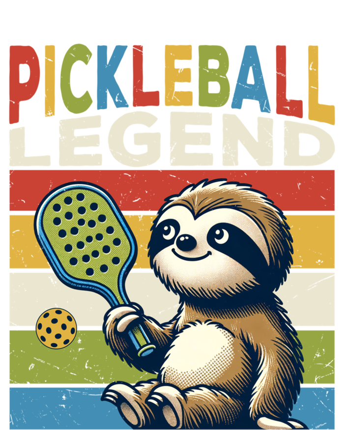 Funny Sloth Pickleball Legend Pickleball Gift Toddler Sweatshirt