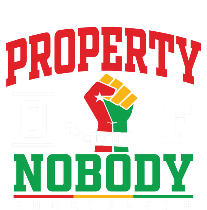 Freedom Property Of Nobody Juneteenth Black History 1865 T-Shirt