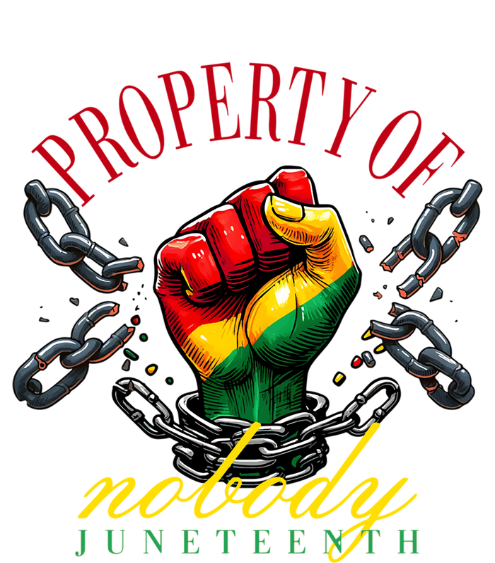 Funny Black Freedom Property Of Nobody Juneteenth 1865 Tank Top