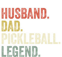 Husband Dad Pickleball Playings Retro 70s Style FatherS Day Gift V-Neck T-Shirt