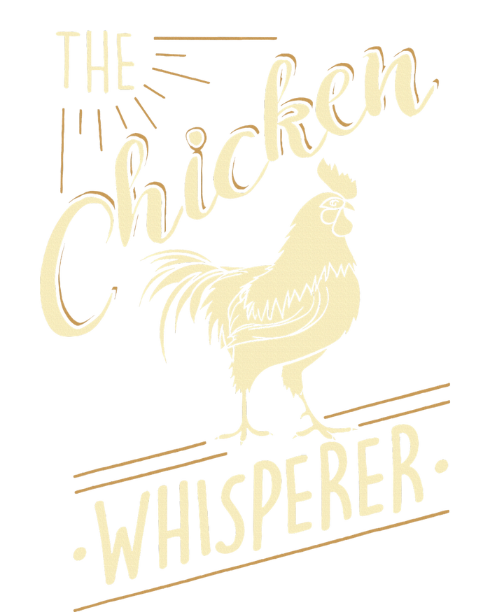 The Chicken Whisperer Funny Chicken Lover Farming T-Shirt