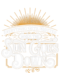 Everything Gets Hotter When The Sun Goes Down Country Music Women's Crop Top Tee