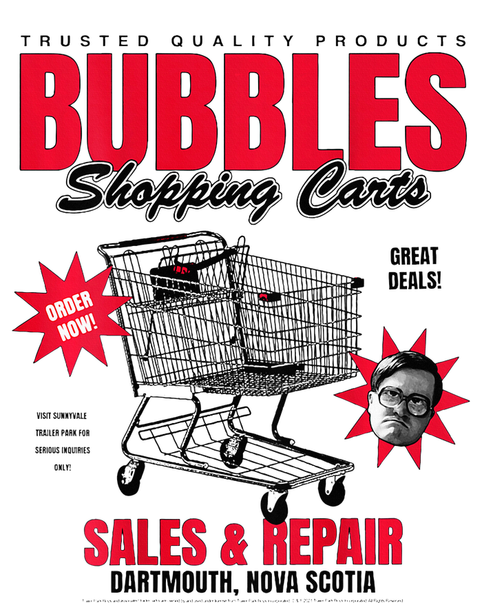 Bubbles Shopping Carts T-Shirt