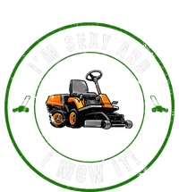 Im Sexy And I Mow It Fathers Day Dad Joke Mower Women’s Perfect Tri Rocker Tank