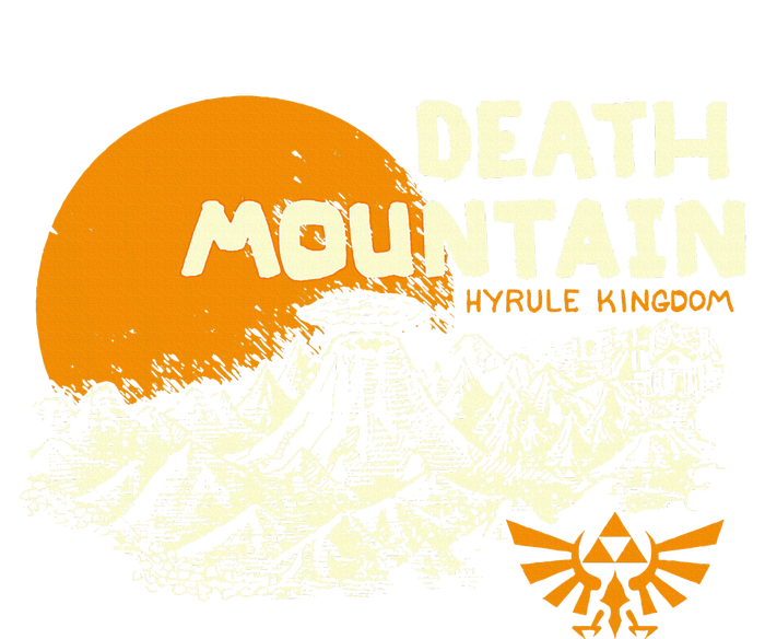 Hyrule Death Mountain Scenery Ladies Essential Flowy Tank