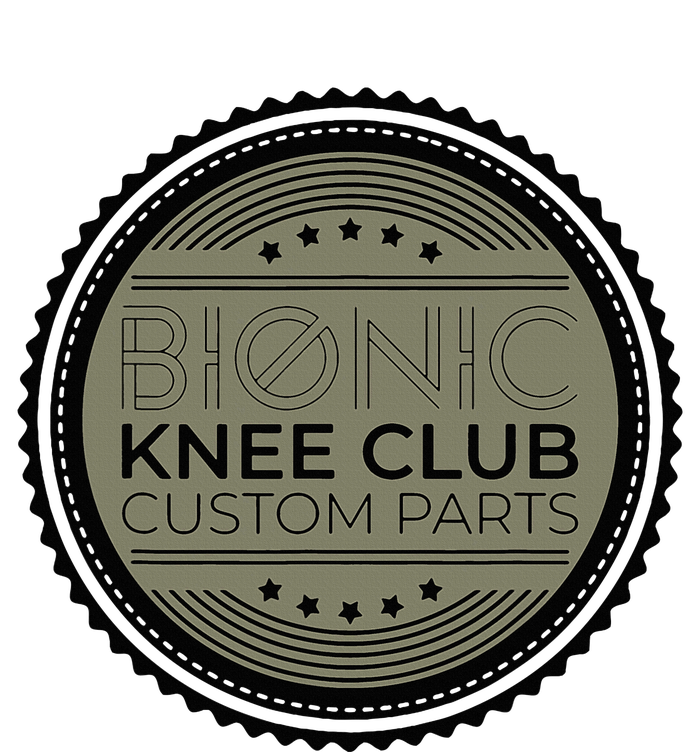 Bionic Knee Club Custom Parts Funny Knee Replacement Kids Long Sleeve Shirt