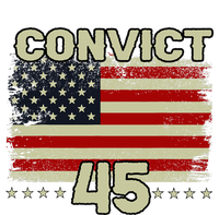 Funny Convict 45 No One Is Above The Law American Us Flag Cooling Performance Long Sleeve Crew