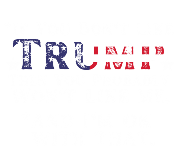 If You DonT Like Trump Then You Probably WonT Like Me 2024 Funny Gift T-Shirt