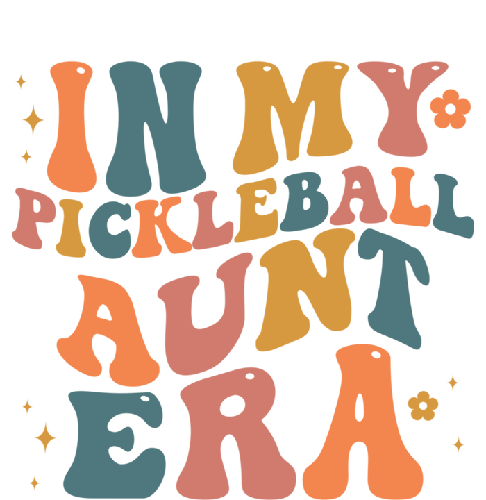 In My Pickleball Aunt Era Funny Groovy S Gift Kids T-Shirt