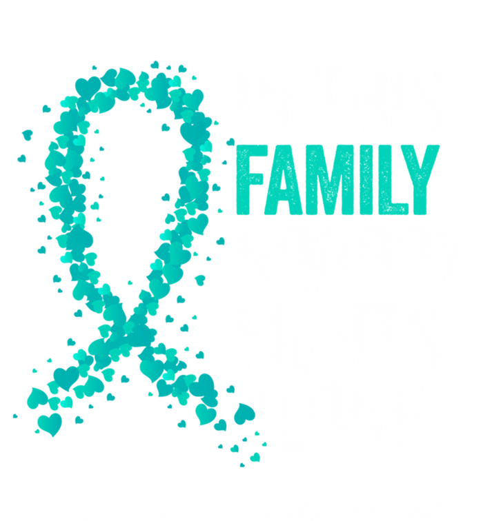 In This Family Nobody Fights Alone Ptsd Awareness Funny Gift T-Shirt