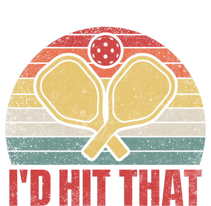 ID Hit That Funny Pickleball Lover Retro Gift T-Shirt