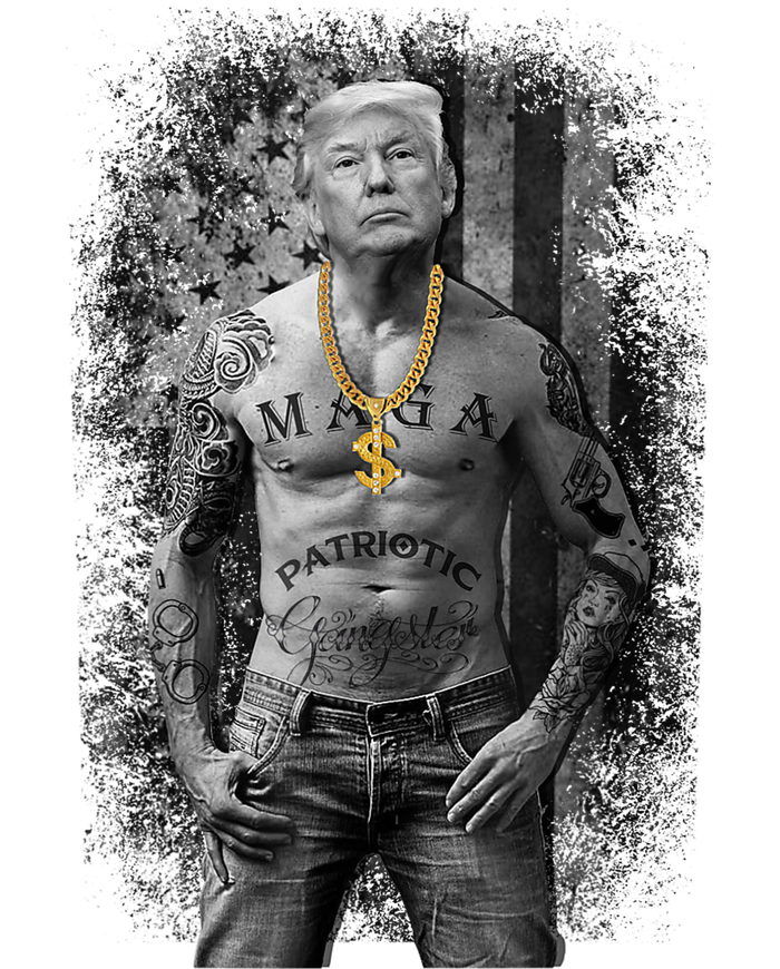 Pro Trump Patriotic Gangster Felon Conviction T-Shirt