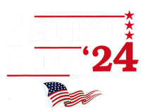 Janet And Rita 2024 Here Come The Grannies Usa Flag 4th July T-Shirt