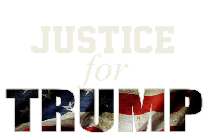 Justice For Trump Funny Donald Trump 2024 Election Costume Cute Gift T-Shirt