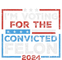 Convicted Felon IM Voting Convicted Felon 2024 Cooling Performance Crew T-Shirt