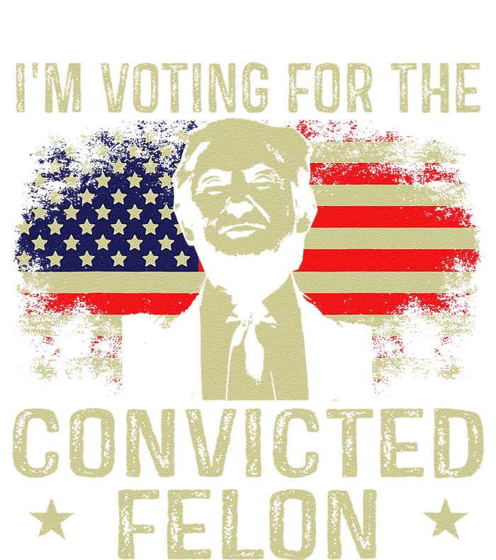 IM Voting For The Convicted Felon Hoodie