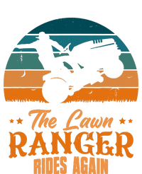 The Lawn Ranger Rides Again Mowing Vintage Retro Mower T-Shirt