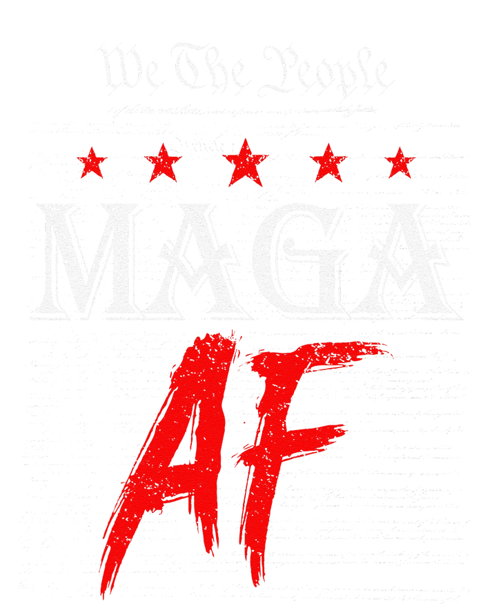 Funny We The People Maga Af Us Flag We The People Maga Af T-Shirt