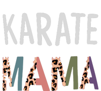 Karate Mama Martial Art Women Gift Funny Karate Mom V-Neck T-Shirt