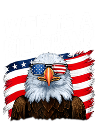 Wtf Is A Kilogram Funny 4th Of July Patriotic Eagle Usa Striped Beanie with Solid Band