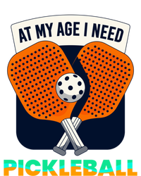 Pickleball At My Age I Need Pickleball Gift Zip Tote Bag