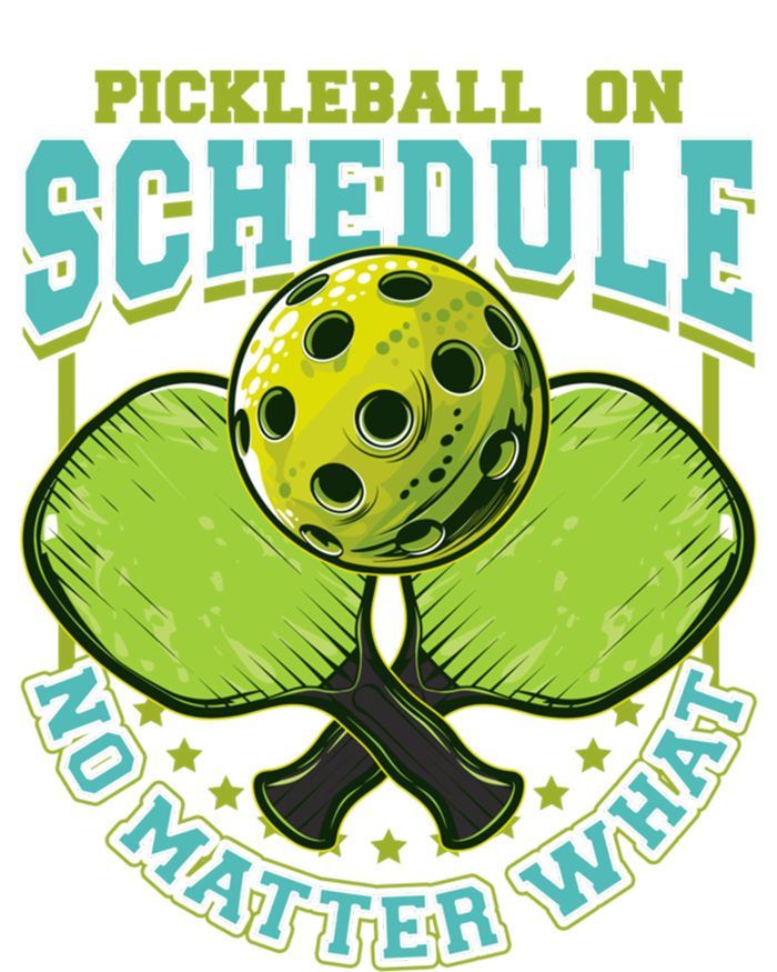 Pickleball On Schedule No Matter What Cool Gift Kids Tie-Dye T-Shirt