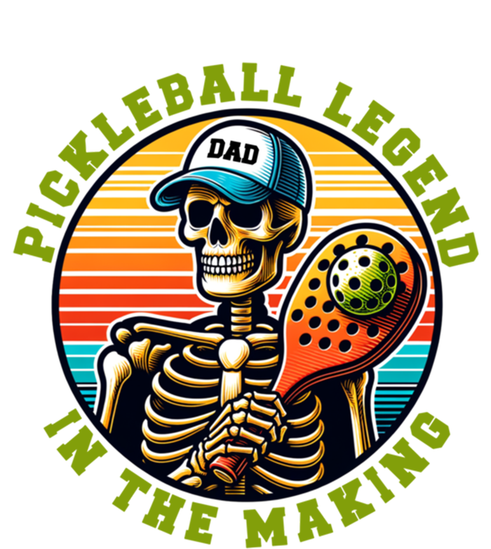 Skeleton Pickleball Dad Pickleball Funny Gift For Fathers Day Funny Gift T-Shirt