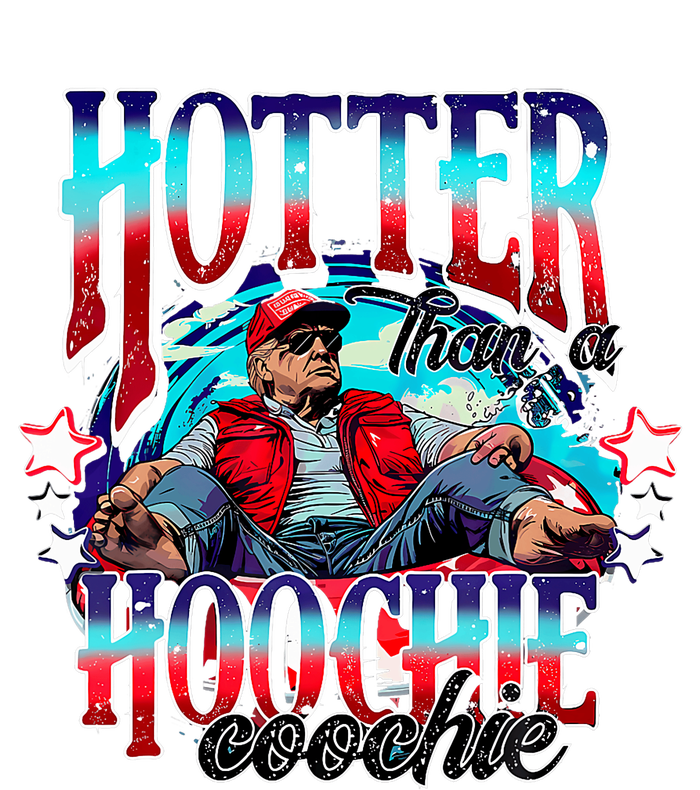 Funny Cute Trump Hotter Than A Hoochie Coochie Canvas