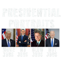 Presidential Portraits Trump More Jobs Obama No Jobs Bush T-Shirt