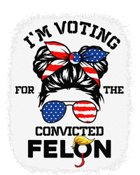 TrumpiM Voting Convicted Felon 2024 Vote Trump 45 47 Grommeted Golf Towel