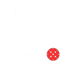 The Best Dad And A Pickleball Legend Funny Fathers Day Gift Striped Beanie with Solid Band