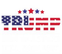 Trump 2024 Drill Drill Us Flag Republican 4th Of July Gift Baby Bodysuit