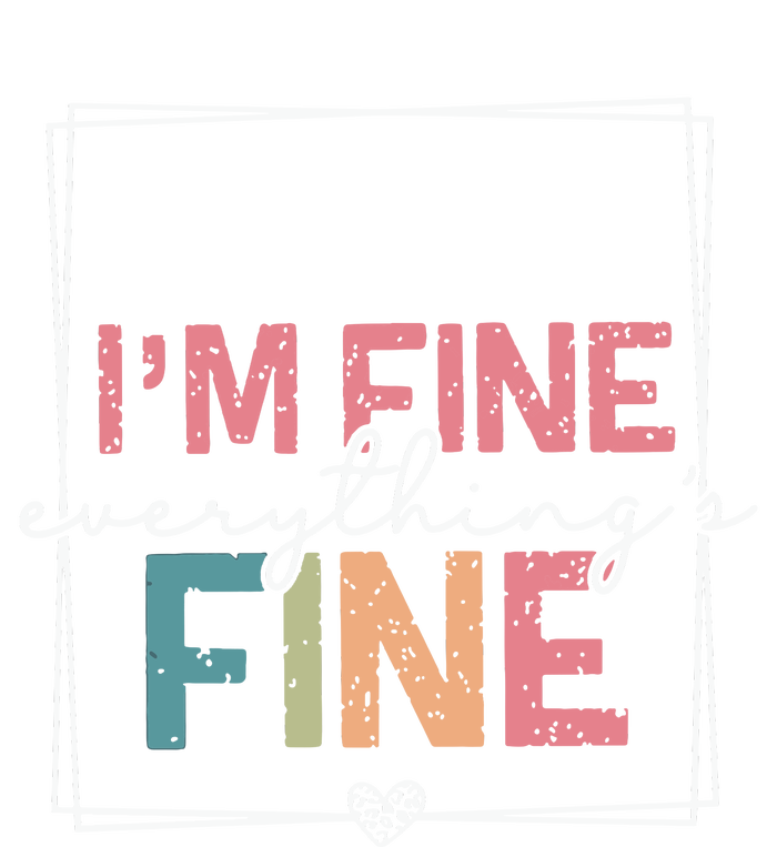 ItS Fine IM Fine Everything Is Fine Introvert Tank Top