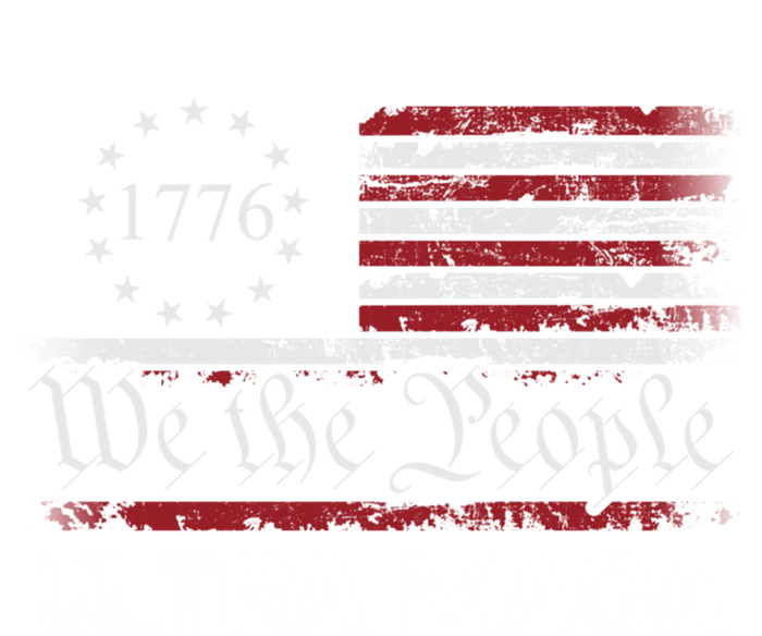 Ultra Maga We The People Proud Republican Usa Flag Gift Insulated Varsity Jacket