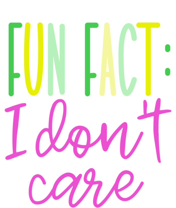 Cute Fun Fact I DonT Care Women's Pullover Hoodie