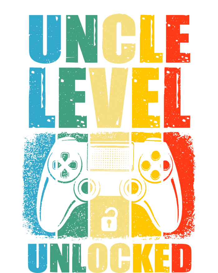 Uncle Level Unlocked Leveled Up To Uncle Promoted To Gamer T-Shirt