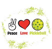 Peace Love Pickleball Funny Pickleball Gift T-Shirt