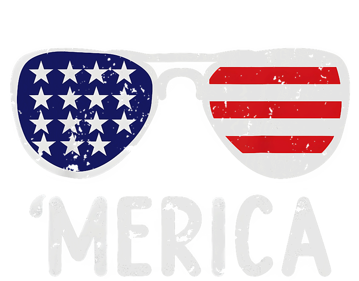 Merica Sunglasses 4th Of July Usa Toddler T-Shirt