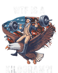 Wtf Is A Kilogram Funny 4th Of July Patriotic Eagle Usa T-Shirt