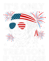 4th Of July Its Only Treason If Lose Funny Georgewashington Toddler Fine Jersey T-Shirt