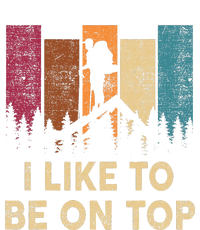 Funny Hikingshirt I Like Be On Top Wo Mountain Hiker Drawstring Bag