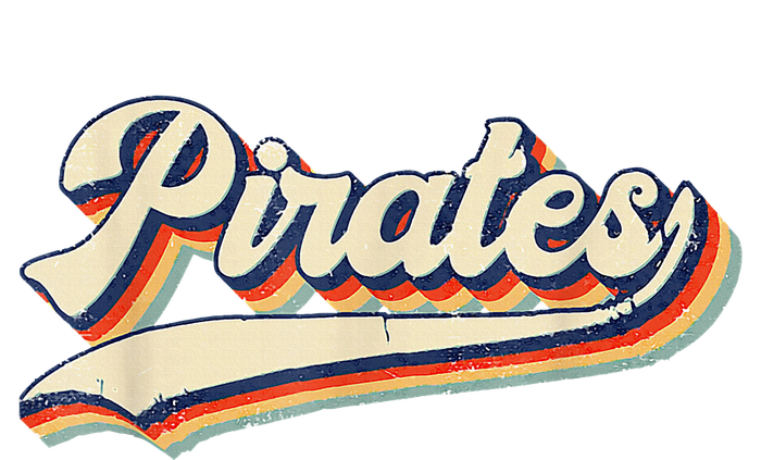 Pirates Sports Name Vintage Retro Legacy Cool Fit Booney Bucket Hat