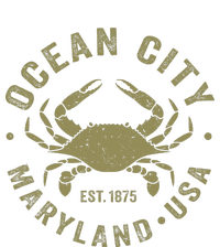 Ocean City Maryland Crab Retro Throwback Sustainable Beanie