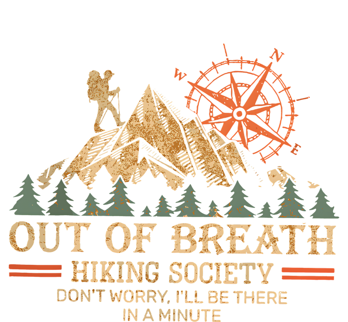 Out Of Breath Hiking Society Short Acrylic Beanie