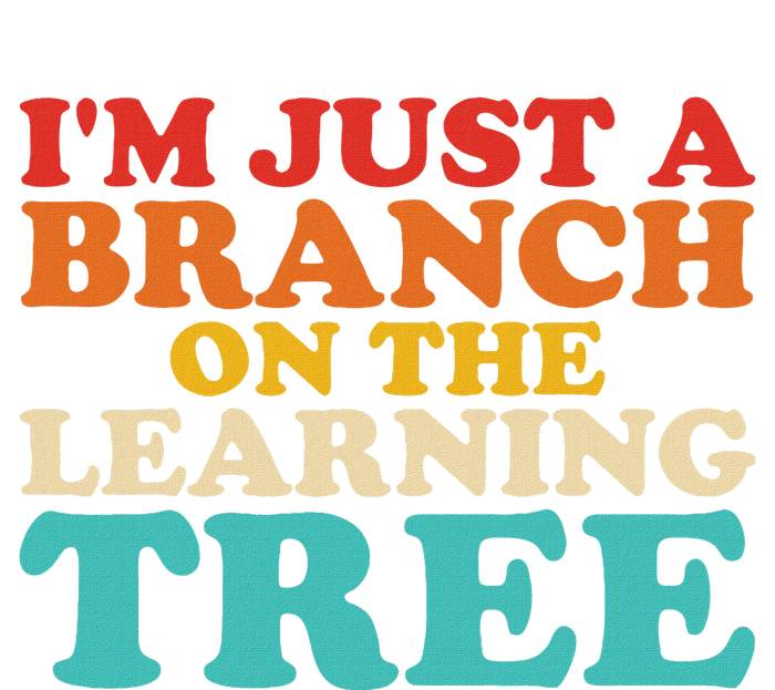 Retro Learning Tree Branch Design T-Shirt