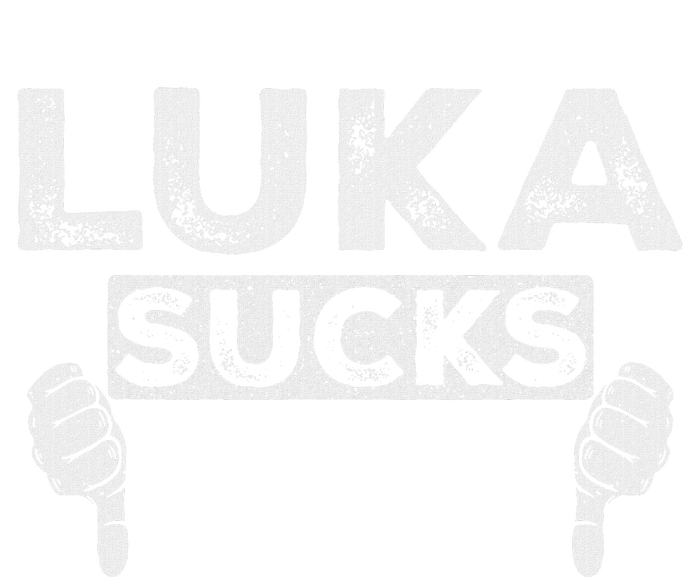 Luka Sucks Funny Sports Design T-Shirt