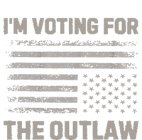 Voting For The Outlaw 2024 Election Tie-Dye T-Shirt